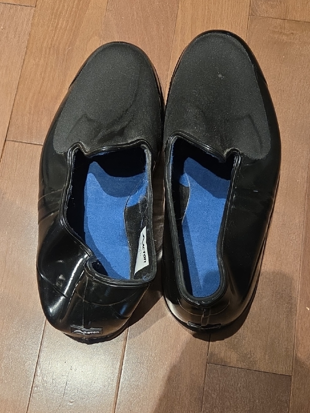 Men's Black Rain & Snow Slip-On Shoe Cover